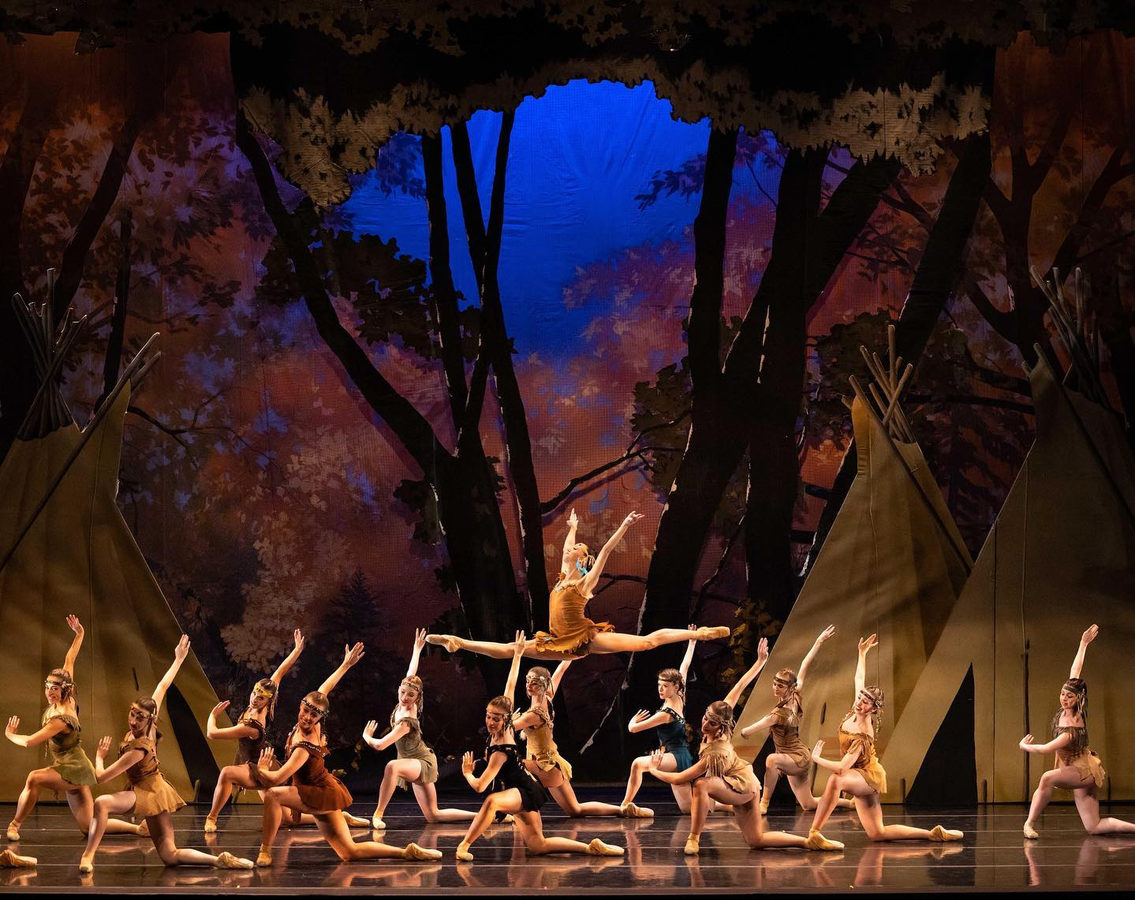 Production image for The Legend of Timpanogos