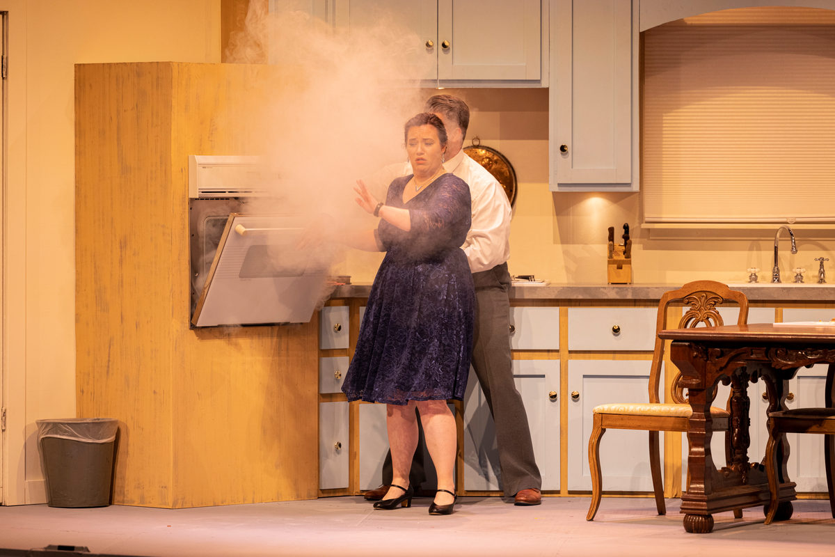 Production image for A Dinner Engagement