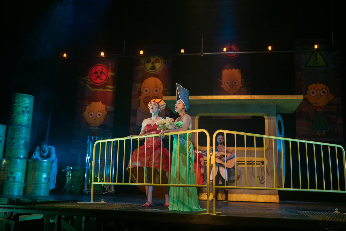 Production image for Mr. Burns: A Post Electric Play
